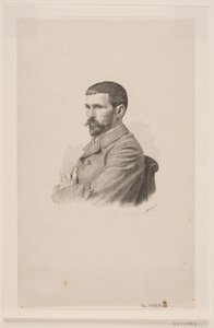 Portrait du peintre P. A. J. Dagnan-Bouveret - Henrik Arnold Hamilkar Sørensen