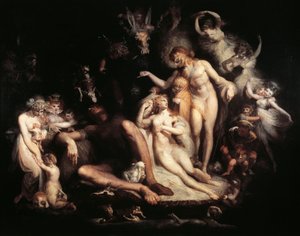 Le réveil de Titania - Henry  Fuseli