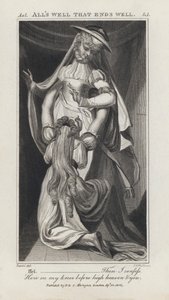 Illustration pour Tout est bien qui finit bien de Shakespeare