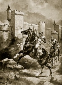 Le siège de Chaluz, illustration de 