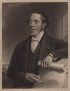 William Knibb, missionnaire baptiste anglais en Jamaïque et abolitionniste (gravure) - Henry (after) Room