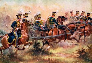 Artillerie royale à cheval, vers 1832, vers 1920 - Henry A Payne