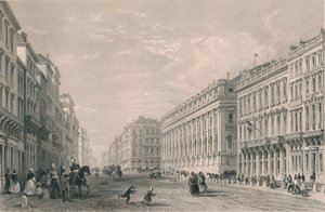 Rue du Chapeau Rouge, Bordeaux, milieu du 19e siècle - Henry Adlard