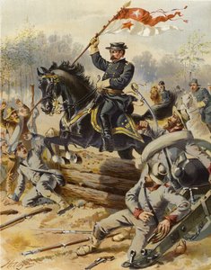 Sheridan à Five Forks - Henry Alexander (after) Ogden