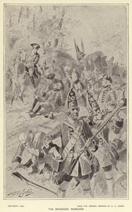 Le massacre de Braddock - Henry Alexander (after) Ogden