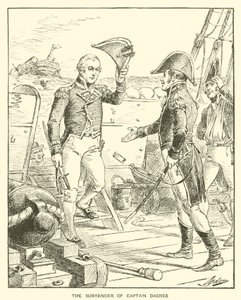 La reddition du capitaine Dacres - Henry Alexander (after) Ogden