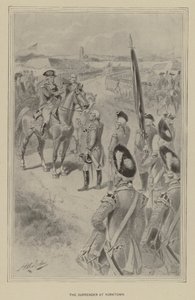 La reddition à Yorktown - Henry Alexander (after) Ogden