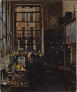 Henry Alexander au laboratoire - Henry Alexander