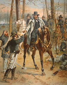 Le général Grant dans la campagne de la Wilderness, 5 mai 1864 - Henry Alexander Ogden
