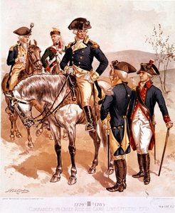 Uniforme du commandant en chef et des officiers de l