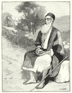 Un mendiant aveugle près de Jérusalem - Henry Andrew Harper