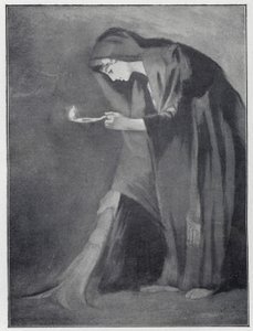 Une femme orientale cherchant une pièce perdue - Henry Andrew Harper