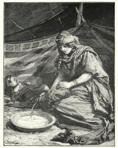 Intérieur de tente bédouine - Henry Andrew Harper