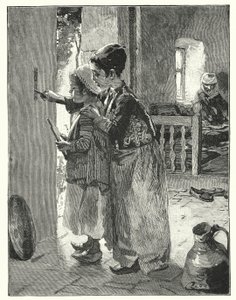 Statuts et lois sur le montant de la porte de la maison juive