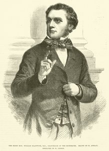 Le très honorable William Gladstone, MP, chancelier de l