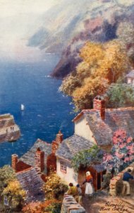 Rose Cottage, Clovelly - Henry B. (after) Wimbush