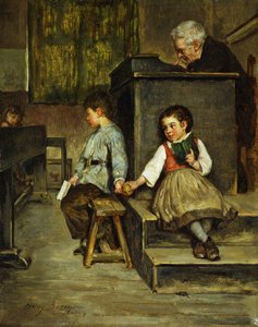 La Salle de classe, 1868