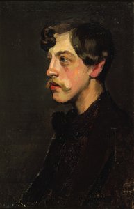 Portrait du poète Camille Mauclair - Henry Bataille