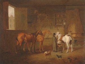 La forge - Henry Bernard Chalon