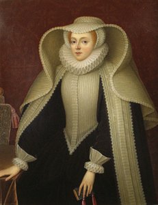 Elizabeth, Lady Hoby, née Elizabeth Cooke 1528-1609, fin du 18e siècle - Henry Bone