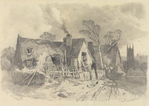 Cottages à Oxford - Henry Bright