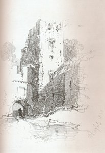 Château de Crookston, près de Paisley, 1840 - Henry Bright