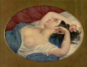 La Belle au bois dormant, vers 1850 - Henry Brintnell Bounethea