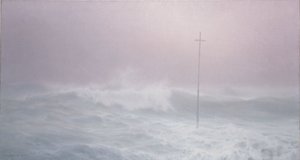 La Croix dans la brume, Bretagne - Henry Brokman Knudsen