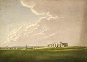 Le Grand Temple antédiluvien de Stonehenge : dans son état original du Nord, 1824-1839 - Henry Browne
