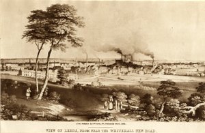Vue de Leeds, depuis la Whitehall New Road - Henry Burn