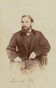 Carte-de-visite portrait de Samuel Ely - Henry C. Phillips