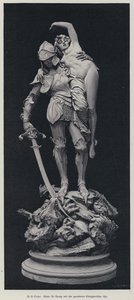 Saint Georges et la jeune fille sauvée