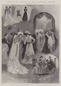 Frocks and Frills, au théâtre Haymarket - Henry Charles Seppings Wright