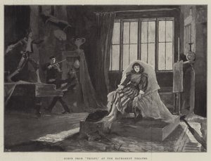 Scène de Trilby, au théâtre Haymarket - Henry Charles Seppings Wright