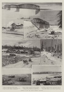 Scènes sur le nouveau chemin de fer transsibérien - Henry Charles Seppings Wright