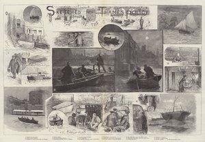 Croquis de la Police de la Tamise