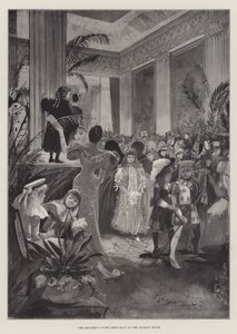 Le bal costumé des enfants à la Mansion House