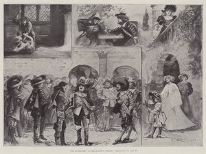 Les Mousquetaires, au Théâtre de Sa Majesté, Tableaux I, II et III - Henry Charles Seppings Wright