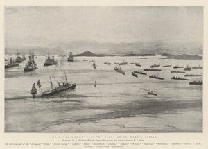 Les manœuvres navales, flotte X à St Mary
