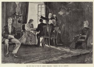 La nouvelle pièce au théâtre St James, Bogey, par H V Esmond - Henry Charles Seppings Wright