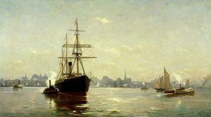 Le port de New York - Henry Chase