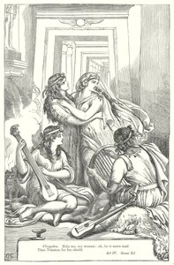 Antoine et Cléopâtre (gravure)