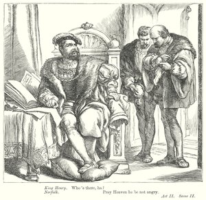 Le roi Henri VIII (gravure)