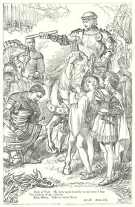 Le roi Henri V (gravure) - Henry Courtney (after) Selous