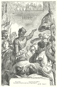 Le roi Jean (gravure) - Henry Courtney (after) Selous