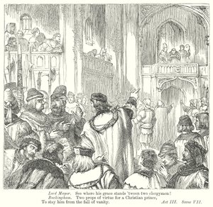 Le roi Richard III (gravure) - Henry Courtney (after) Selous