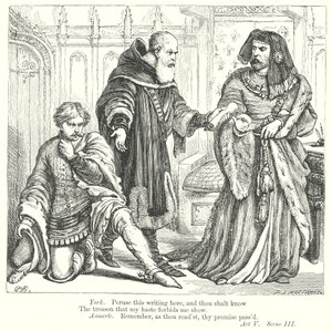 Le roi Richard II (gravure)