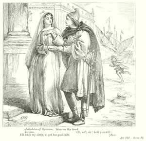 La comédie des erreurs (gravure)