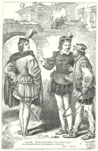 La Mégère apprivoisée (gravure) - Henry Courtney (after) Selous