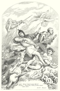 La Tempête (gravure) - Henry Courtney (after) Selous